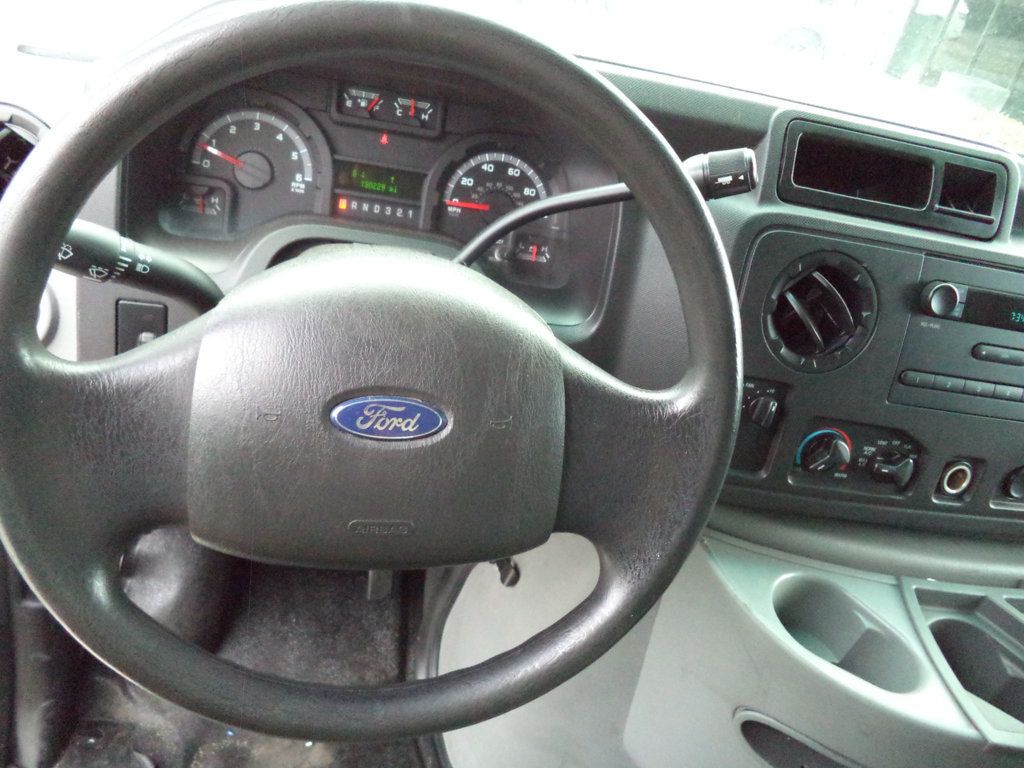 2011 Ford E450 w/ New 15ft Steel Trash Dump Body Landscape Dump Truck - 22526000 - 33