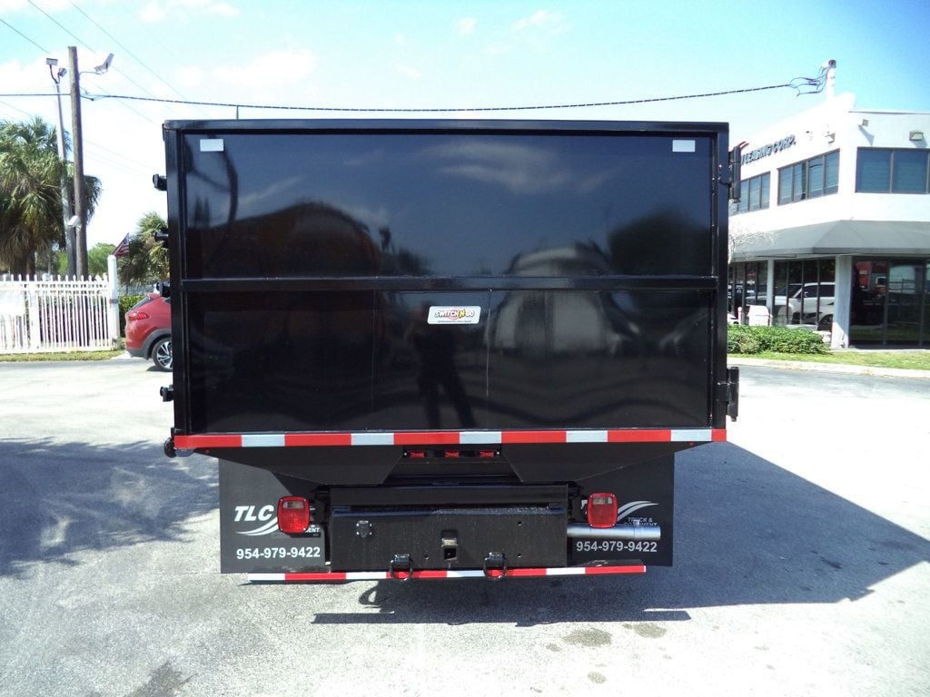 2011 Ford E450 w/ New 15ft Steel Trash Dump Body Landscape Dump Truck - 22797942 - 9