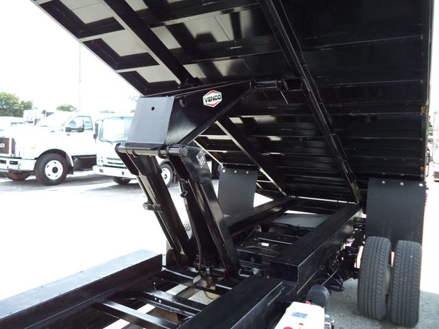 2011 Ford E450 w/ New 15ft Steel Trash Dump Body Landscape Dump Truck - 22932251 - 2