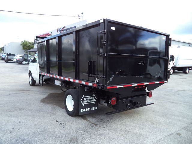 2011 Ford E450 w/ New 15ft Steel Trash Dump Body Landscape Dump Truck - 22932251 - 7