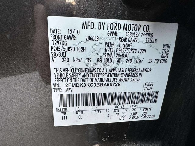 2011 Ford Edge 4dr Limited FWD - 22938449 - 40