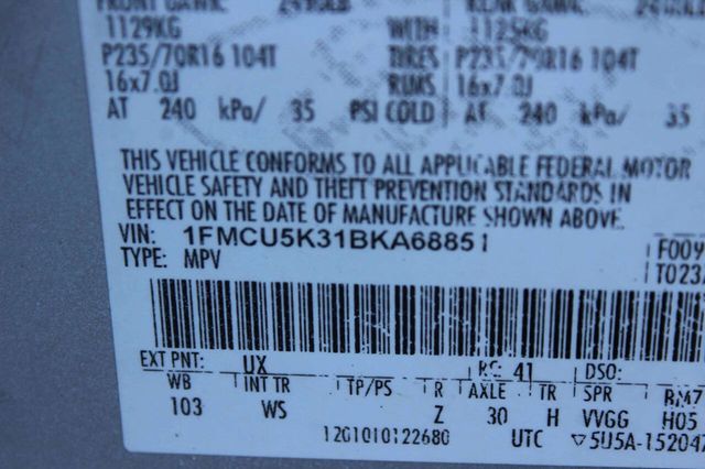 2011 Ford Escape Base AWD 4dr SUV - 23020071 - 9