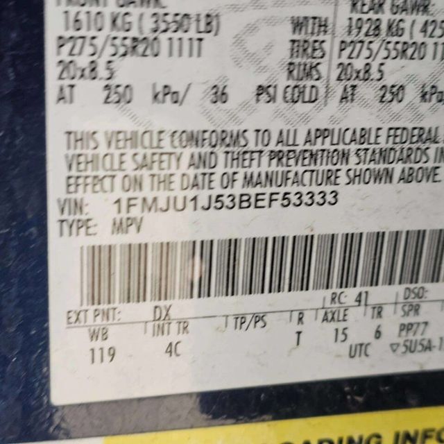 2011 Ford Expedition 4WD 4dr King Ranch - 22962403 - 12