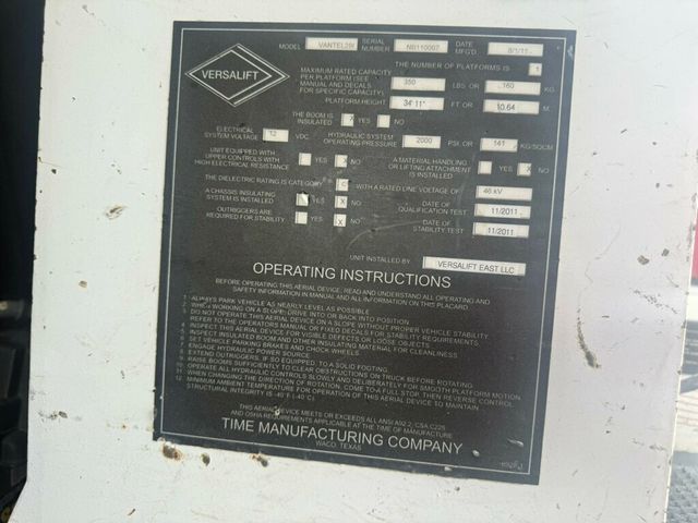 2011 Ford E-350 36 FOOT BUCKET BOOM VAN READY TO WORK FULLY SERVICED - 22842983 - 20