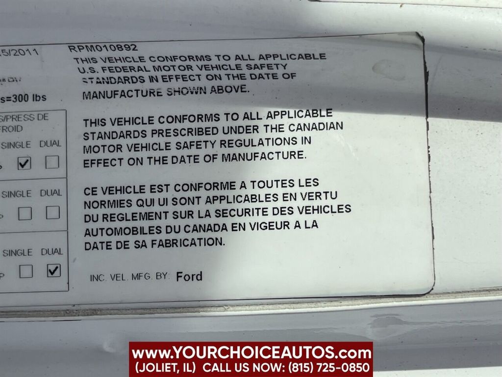 2011 Ford E-Series E 350 SD 2dr Commercial/Cutaway/Chassis 138 176 in. WB - 22213636 - 26