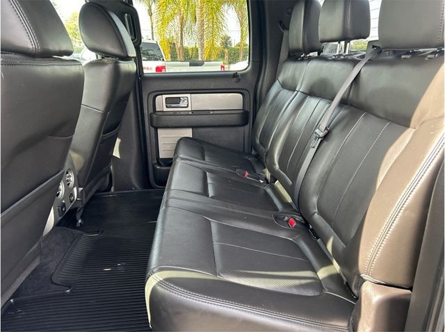 2011 Ford F150 SuperCrew Cab RAPTOR 4X4 6.2L BACK UP CAM 1 OWNER CLEAN - 22976707 - 17