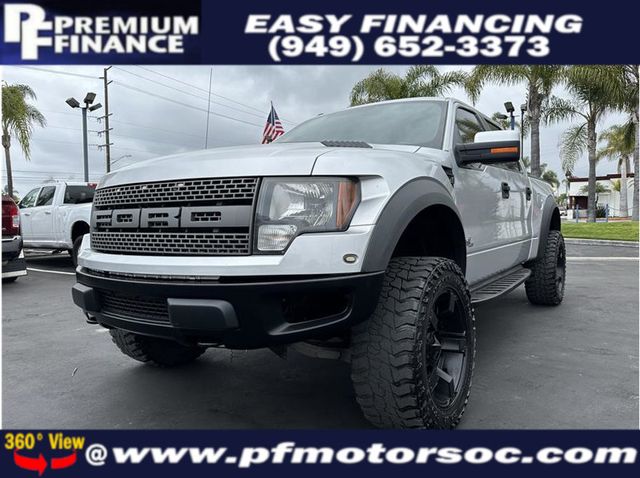 2011 Ford F150 SuperCrew Cab RAPTOR 4X4 NAV BACK UP CAM CLEAN - 22429957 - 0