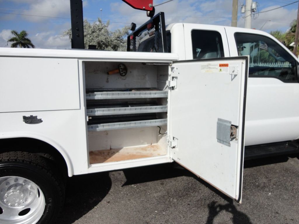 2011 Ford F450 4X4 11FT UTILITY TRUCK BED WITH 16FT 4,000LB CRANE - 17368049 - 17