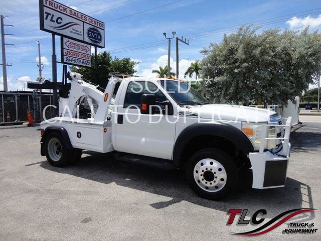 2011 Ford F450 TWIN LINE WRECKER TOW TRUCK. MPL40 JERRDAN. - 21633806 - 0