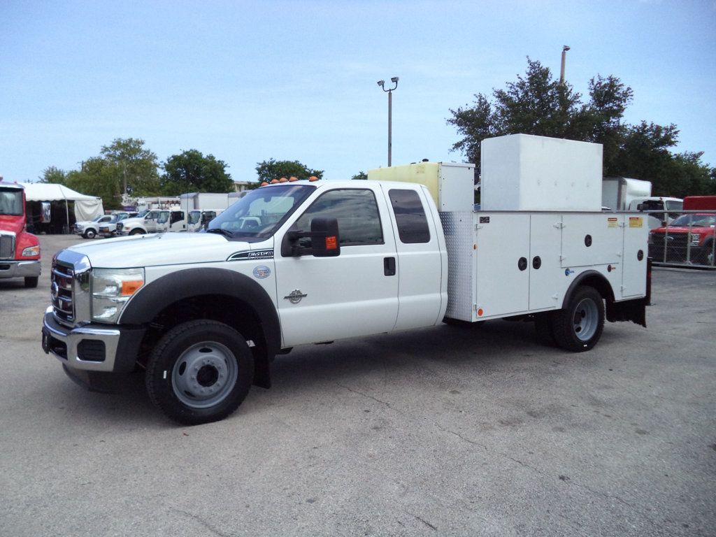 2011 Ford F450 4X4 Extended Cab w/ IMT Mechanics Truck 16' Crane Body Welder Compressor - 23041982 - 2