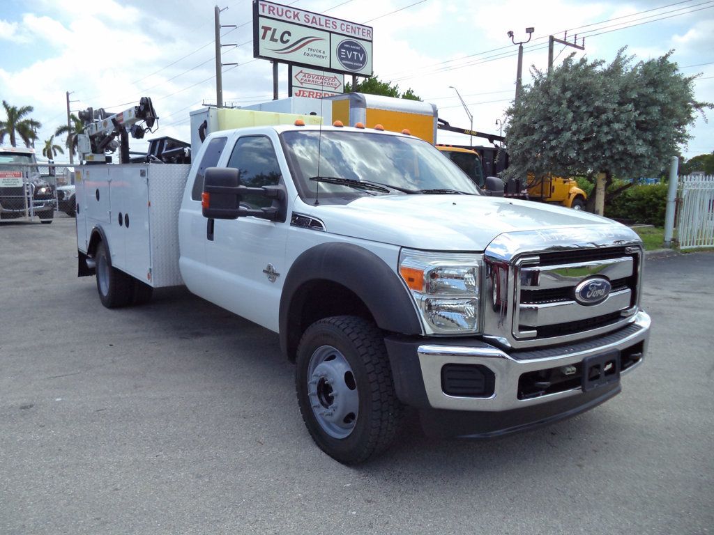 2011 Ford F450 4X4 Extended Cab w/ IMT Mechanics Truck 16' Crane Body Welder Compressor - 23041982 - 5