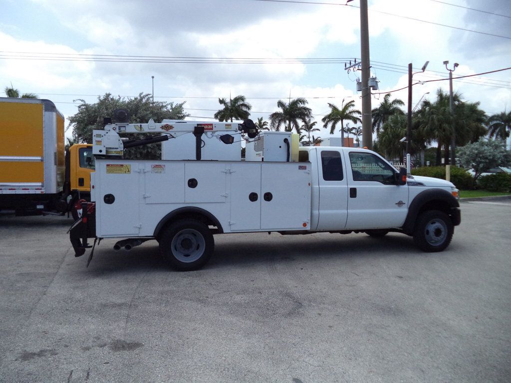 2011 Ford F450 4X4 Extended Cab w/ IMT Mechanics Truck 16' Crane Body Welder Compressor - 23041982 - 7