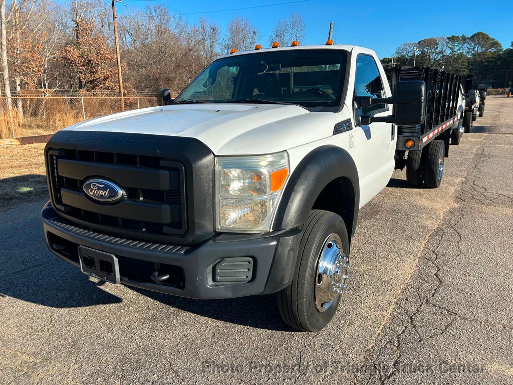 2011 Ford F450HD 14+FT STAKE BODY! JUST 75k MILES! ONE OWNER HARD TO FIND LENGTH! - 22648516 - 44