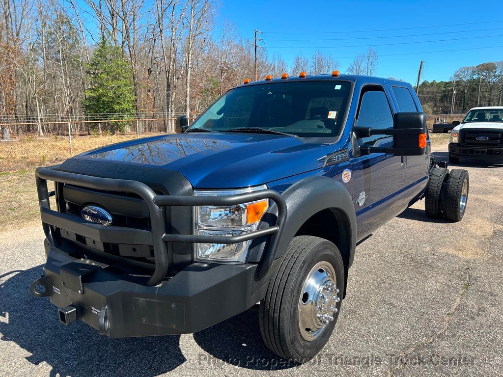 2011 Ford F450HD CREW CAB 4x4 CHASIS JUST 27k MILES! SUPER CLEAN UNIT! 6.7 DIESEL!  100 PICTURES - 22333110 - 71