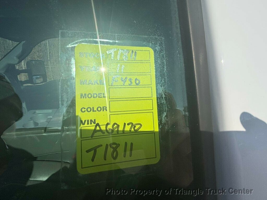 2011 Ford F450HD CREW CAB UTILITY JUST 19k MILES! POWER EQUIPMENT PACKAGE!  CRUISE CONTROL! - 22971158 - 50