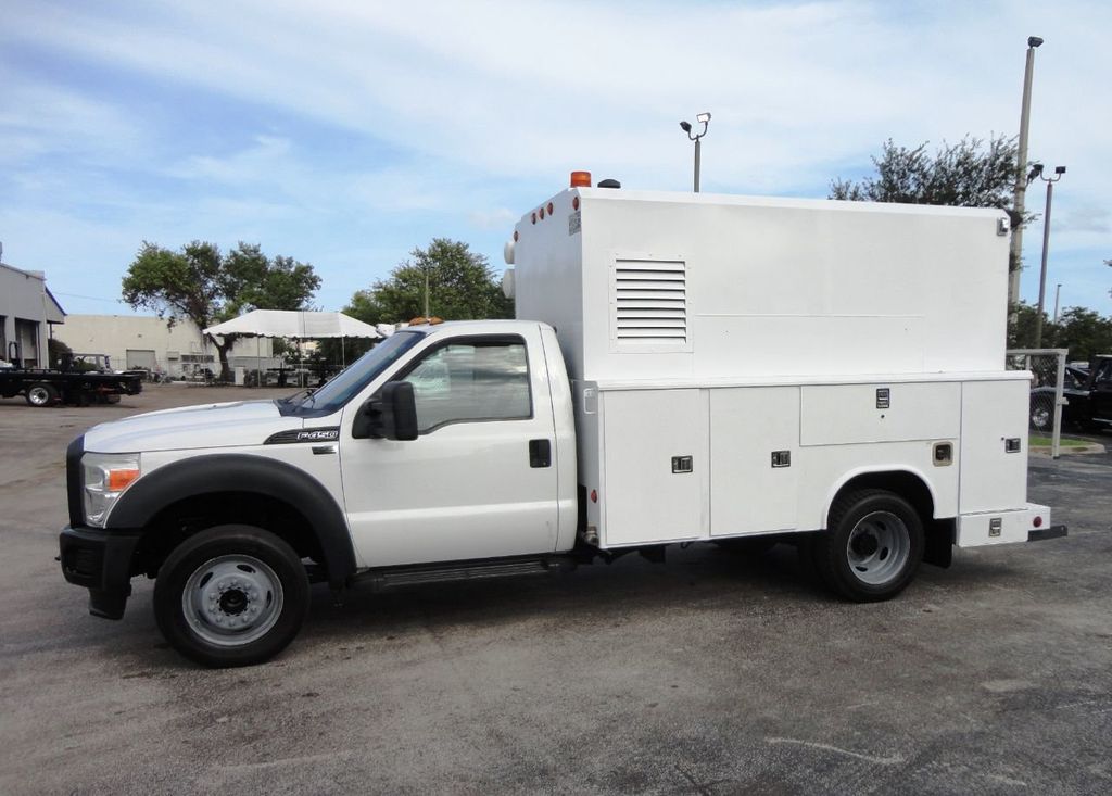 2011 Ford F550 11FT ENCLOSED UTILITY SERVICE TRUCK - 20312597 - 2