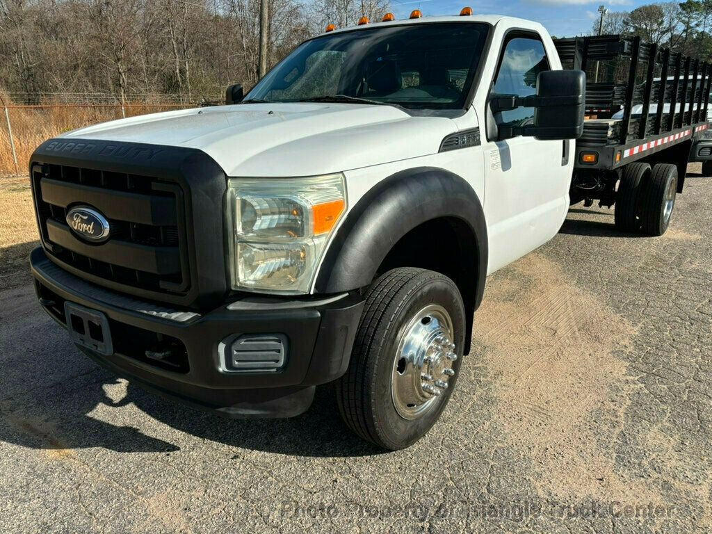 2011 Ford F550 LONG 16+ FOOT WITH LIFT GATE JUST 28K MILES! ONE OWNER! HEAVY SPEC 19,500 GVW! LIMITED SLIP AXLE! - 22904812 - 3