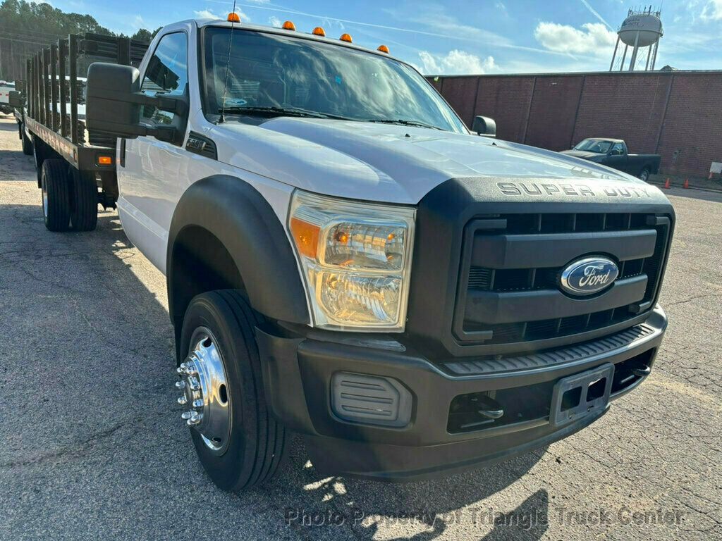 2011 Ford F550 LONG 16+ FOOT WITH LIFT GATE JUST 28K MILES! ONE OWNER! HEAVY SPEC 19,500 GVW! LIMITED SLIP AXLE! - 22904812 - 4