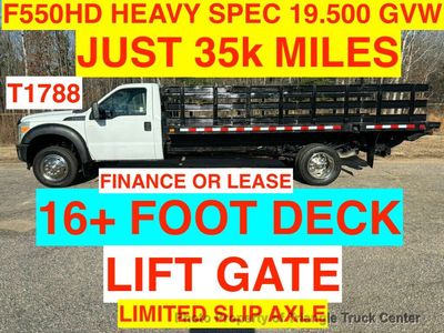 2011 Ford F550 LONG 16+ FOOT WITH LIFT GATE JUST 35K MILES! - 1FDUF5GY3BED05826