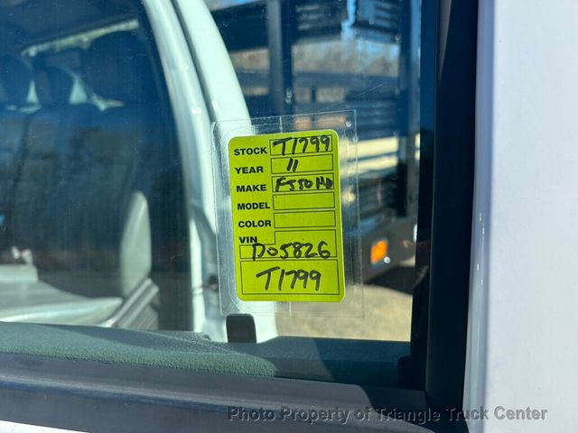 2011 Ford F550 LONG 16+ FOOT WITH LIFT GATE JUST 35K MILES! ONE OWNER! HEAVY SPEC 19,500 GVW! LIMITED SLIP AXLE! - 22947386 - 55