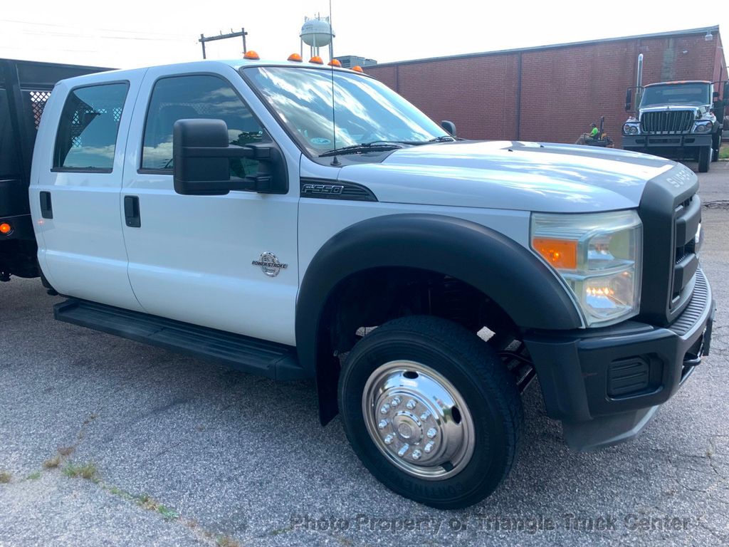 2011 Ford F550HD CREW CAB JUST 7k MILES 12 FOOT RACK LIFT GATE WITH HITCH! 100 PICTURES! - 21347256 - 74