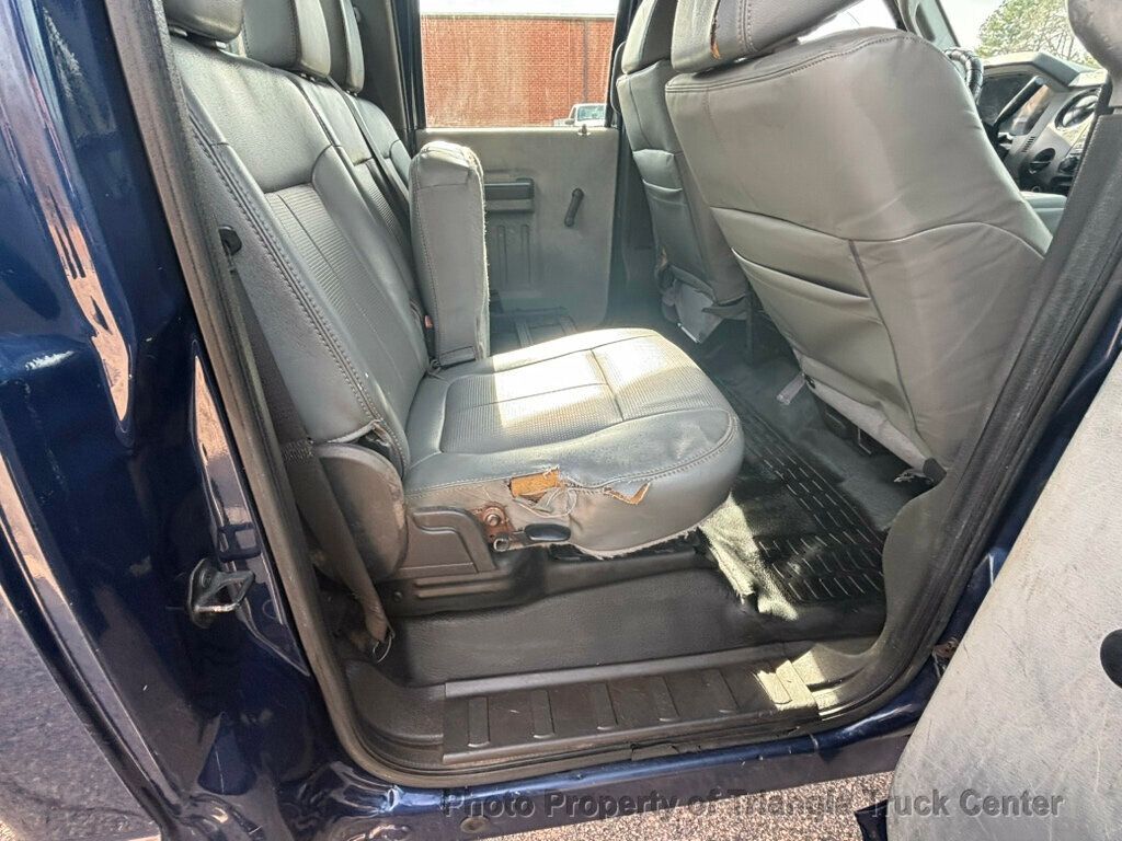 2011 Ford F550HD HEAVY SPEC CREW CAB JUST 52k MILES! 12+ FOOT DECK WITH LIFT GATE! FINANCE OR LEASE! - 22973910 - 24