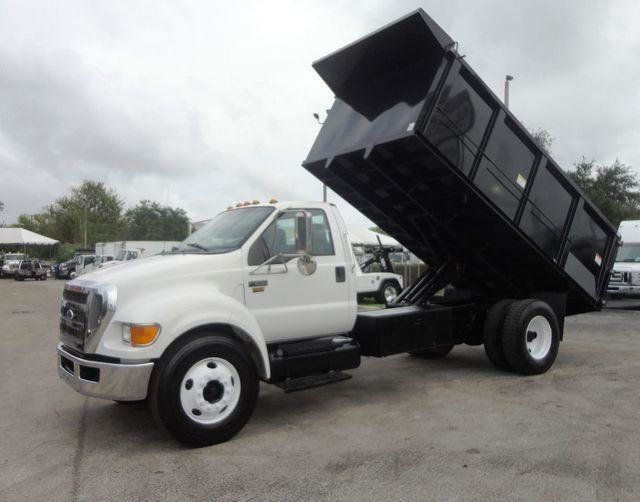 2011 Ford F650 *NEW* 15FT TRASH DUMP TRUCK ..51in SIDE WALLS - 20422197 - 0