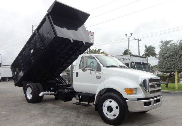 2011 Ford F650 *NEW* 15FT TRASH DUMP TRUCK ..51in SIDE WALLS - 20422197 - 1