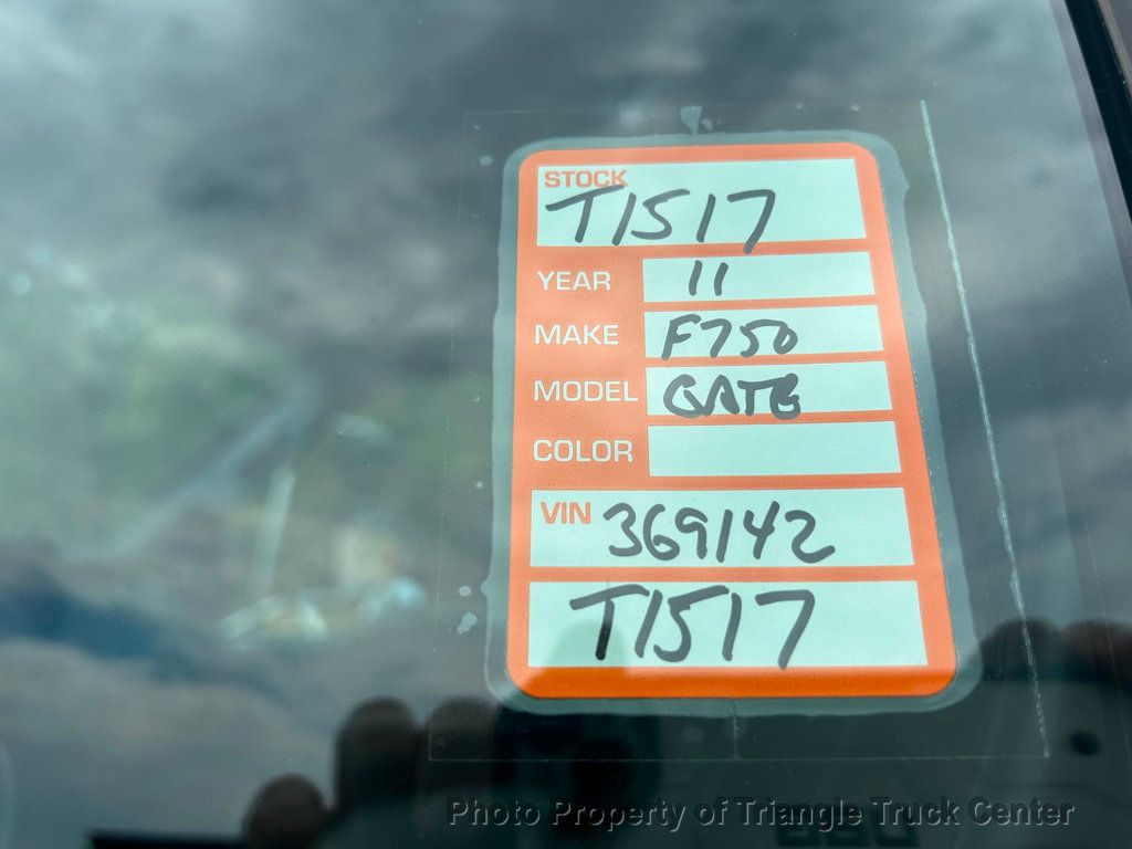 2011 Ford F650/750 TALL BOX LIFT GATE JUST 46k MILES! NO CDL DEEP LIFT GATE 3,300 lb! 6.7 CUMMINS! - 22362325 - 66
