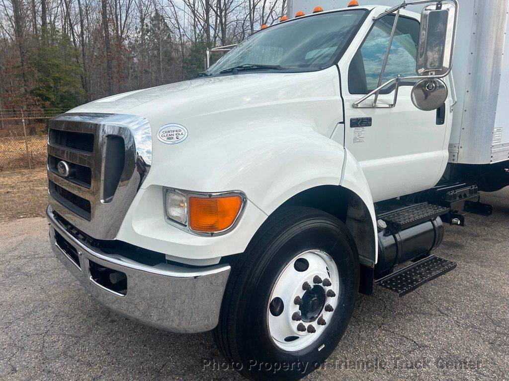 2011 Ford F650/F750 BOX JUST 11k MILES! LIFT GATE! NON CDL! SUPER CLEAN UNIT! OFF ROAD/TRAC CONTROL! 6.7 CUMMINS - 22306218 - 63