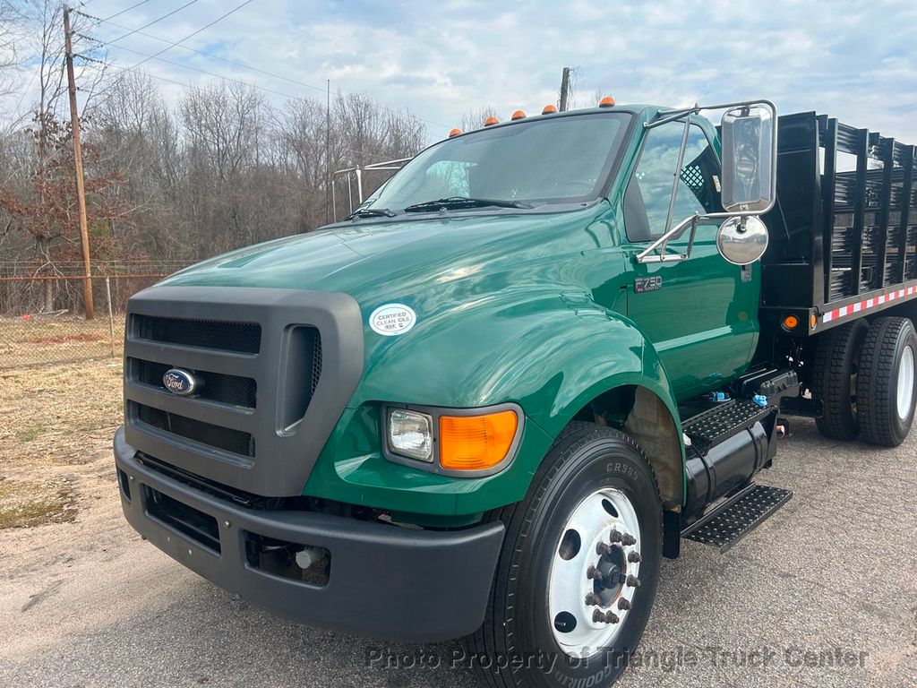 2011 Ford F650/F750 NON CDL STAKE BODY JUST 43k MILES! SUPER CLEAN UNIT! 6.7 CUMMINS! 100 PICTURES - 22306223 - 50