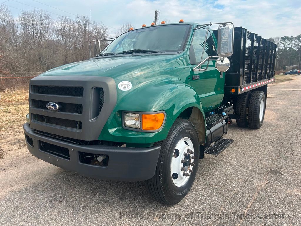 2011 Ford F650/F750 NON CDL STAKE BODY JUST 43k MILES! SUPER CLEAN UNIT! 6.7 CUMMINS! 100 PICTURES - 22306223 - 55