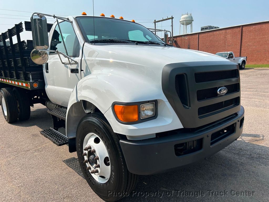 2011 Ford F650/F750 NON CDL STAKE JUST 19k MILES! LIFT GATE! 6.7 CUMMINS ALLISON AUTOMATIC STAKE - 21989960 - 46