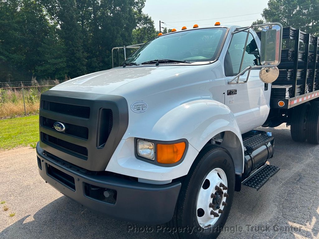 2011 Ford F650/F750 NON CDL STAKE JUST 19k MILES! LIFT GATE! 6.7 CUMMINS ALLISON AUTOMATIC STAKE - 21989960 - 48