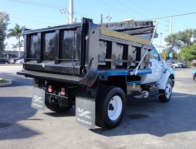 2011 Ford F750 25,950GVWR, 11FT CONTRACTORS DUMP, MASON DUMP TRUCK - 19608978 - 6