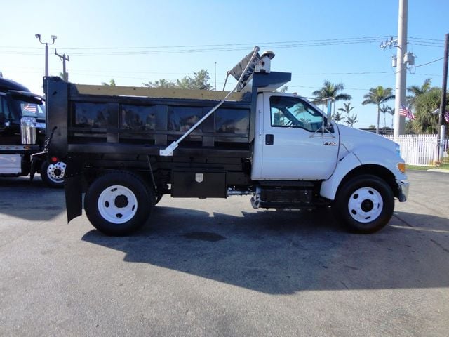 2011 Ford F750 25,950GVWR, 11FT CONTRACTORS DUMP, MASON DUMP TRUCK - 19608978 - 7