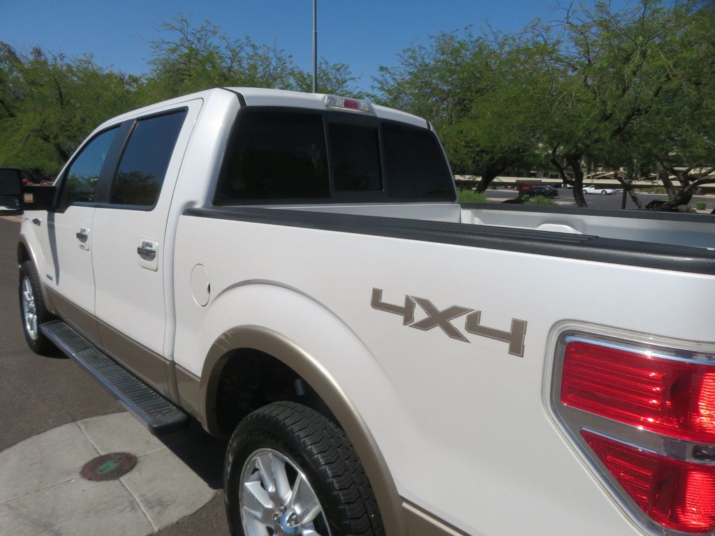 2011 Ford F-150 2OWNER 44SERVICE RECORDS LOW MILE LARIAT SUPERCREW - 23036339 - 6