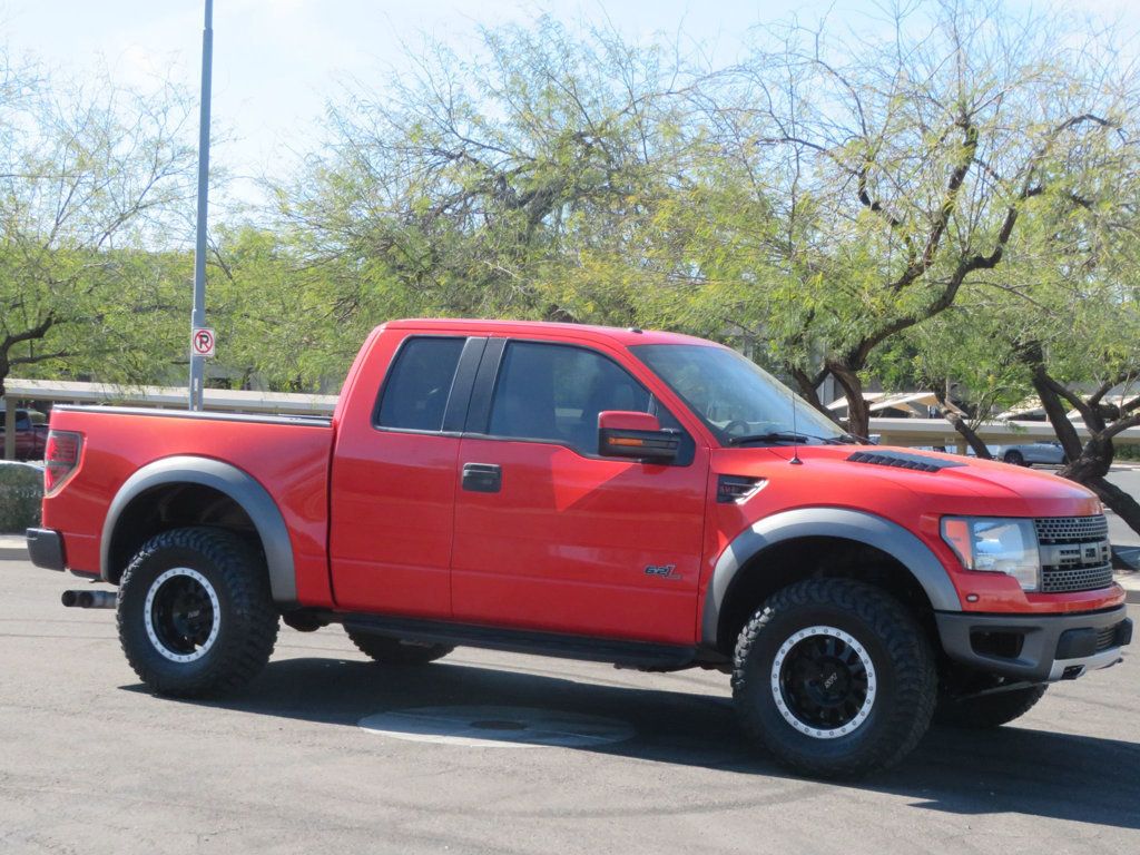 2011 Ford F-150 4X4 SUPERCAB RAPTOR SVT LOW MILES EXTRA CLEAN 6.2 LITER 4X4 - 22984031 - 3