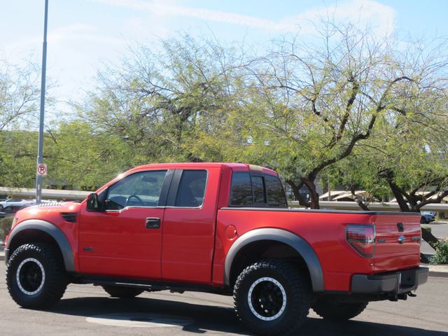 2011 Ford F-150 4X4 SUPERCAB RAPTOR SVT LOW MILES EXTRA CLEAN 6.2 LITER 4X4 - 22984031 - 4