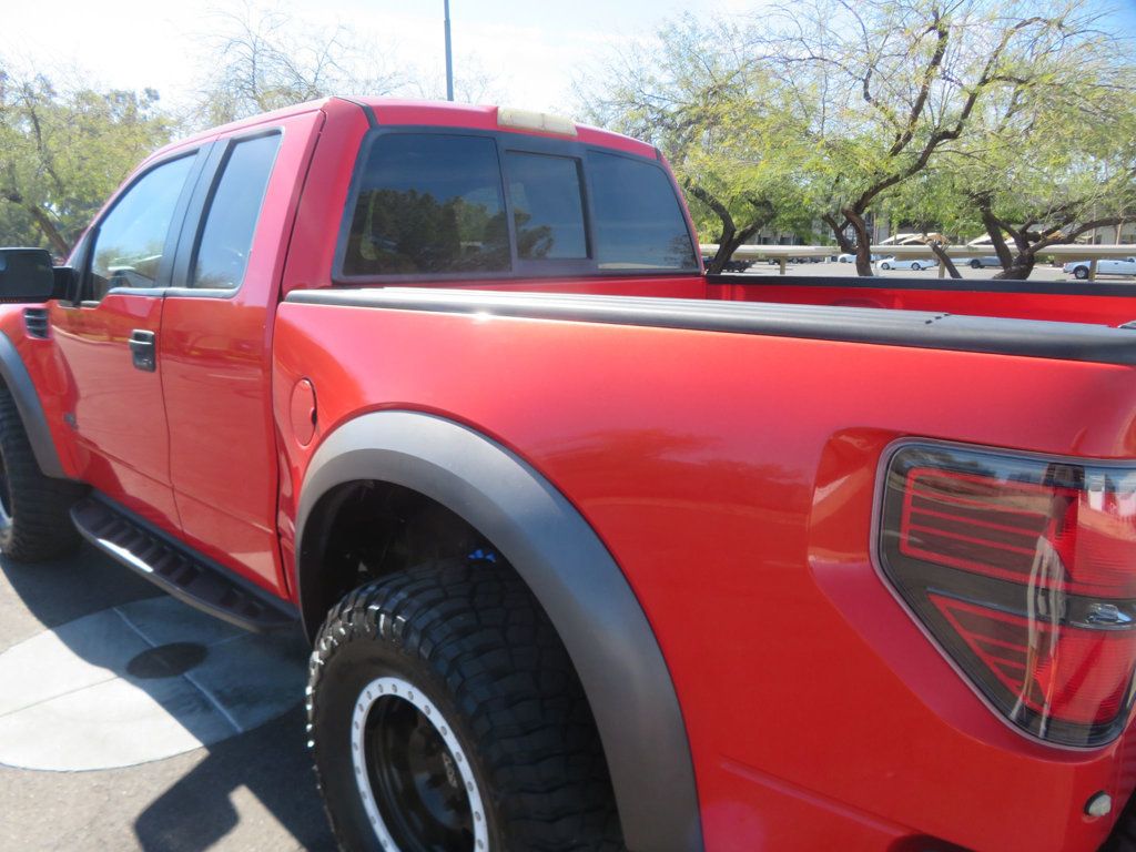 2011 Ford F-150 4X4 SUPERCAB RAPTOR SVT LOW MILES EXTRA CLEAN 6.2 LITER 4X4 - 22984031 - 6