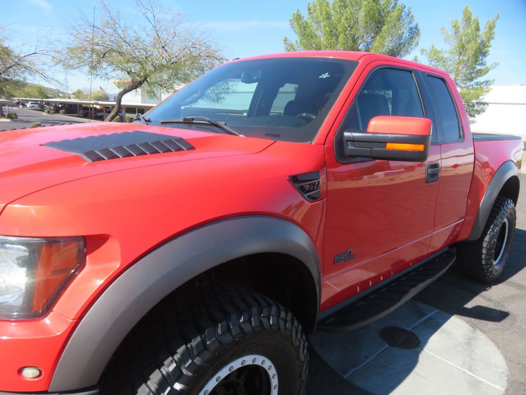 2011 Ford F-150 4X4 SUPERCAB RAPTOR SVT LOW MILES EXTRA CLEAN 6.2 LITER 4X4 - 22984031 - 7