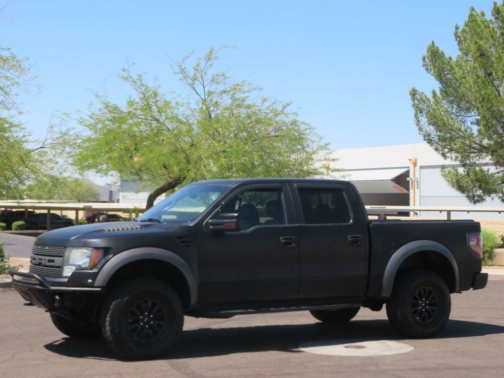 2011 Ford F-150 4X4 SVT RAPTOR CREW CAB FLAT BLACK EXTRA CLEAN 25 RECORDS  - 23010991 | Video 1