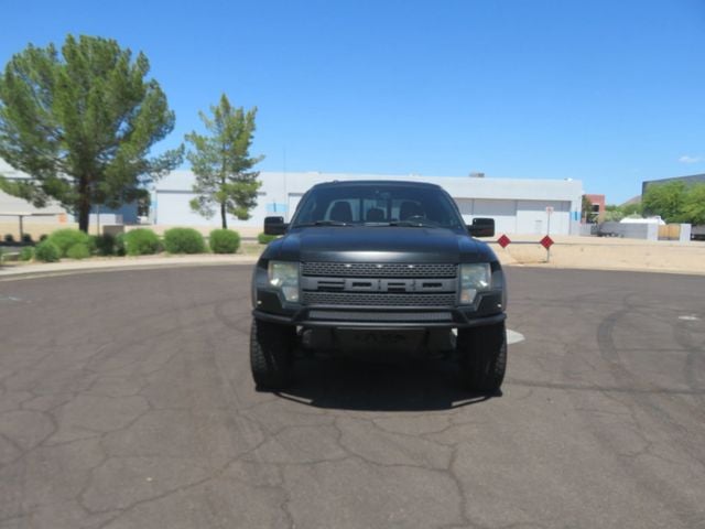 2011 Ford F-150 4X4 SVT RAPTOR CREW CAB FLAT BLACK EXTRA CLEAN 25 RECORDS  - 23010991 - 10