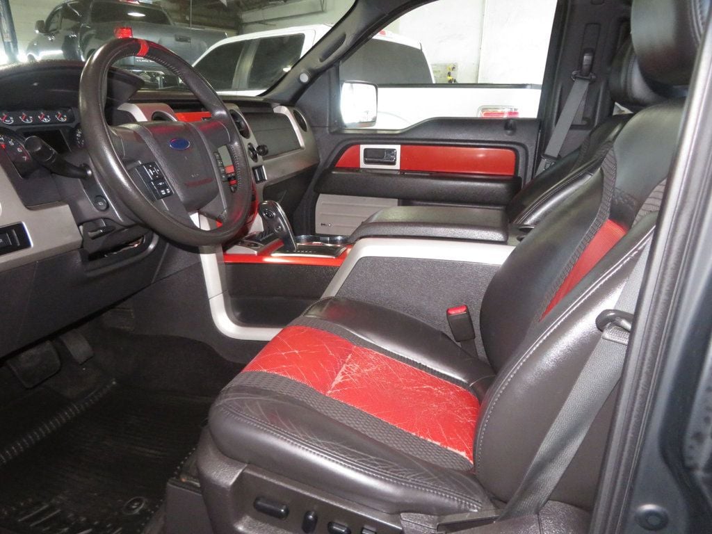 2011 Ford F-150 4X4 SVT RAPTOR CREW CAB FLAT BLACK EXTRA CLEAN 25 RECORDS  - 23010991 - 20
