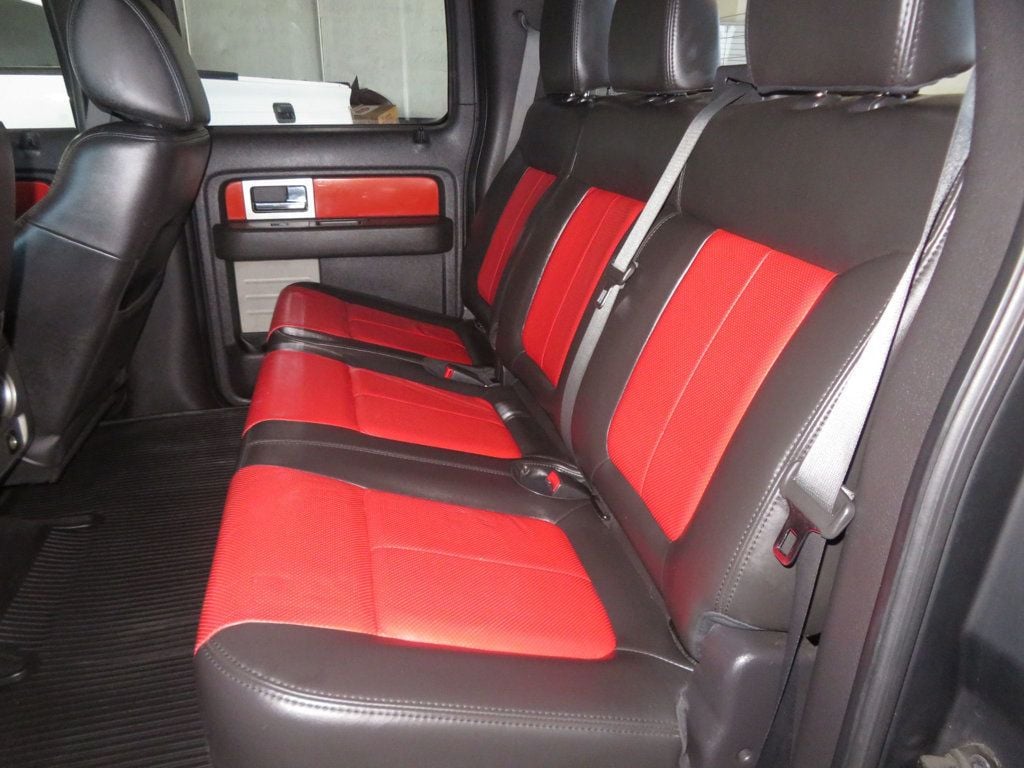 2011 Ford F-150 4X4 SVT RAPTOR CREW CAB FLAT BLACK EXTRA CLEAN 25 RECORDS  - 23010991 - 28