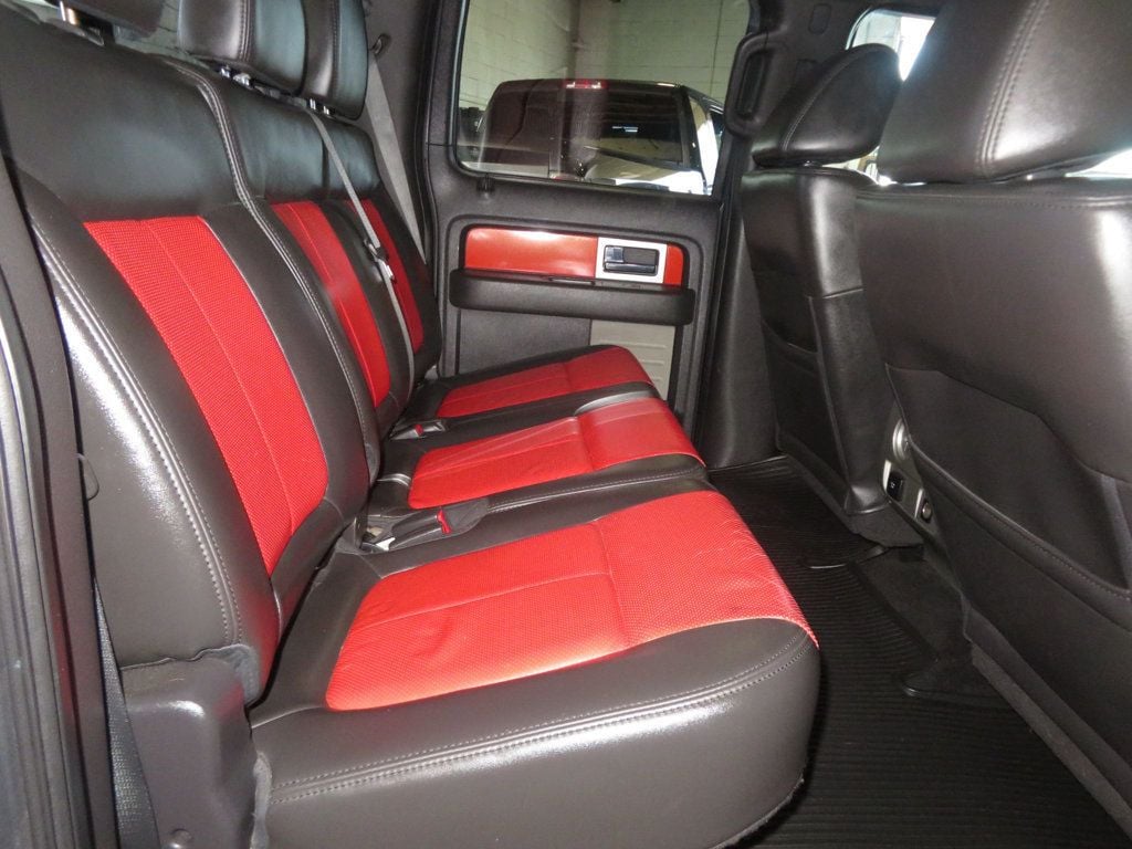 2011 Ford F-150 4X4 SVT RAPTOR CREW CAB FLAT BLACK EXTRA CLEAN 25 RECORDS  - 23010991 - 30