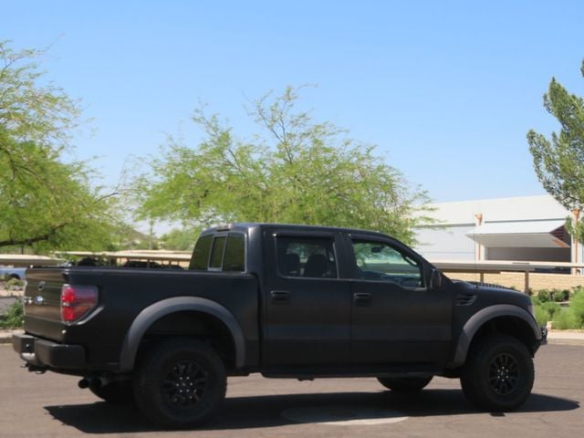 2011 Ford F-150 4X4 SVT RAPTOR CREW CAB FLAT BLACK EXTRA CLEAN 25 RECORDS  - 23010991 - 5