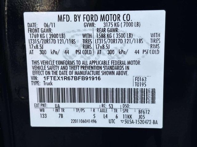 2011 Ford F-150 SVT Raptor 4x4 4dr SuperCab Styleside 5.5 ft. SB - 23043855 - 32