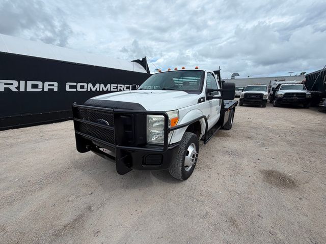 2011 Ford F-350 4X4 Gooseneck Flatbed  - 22998857 - 7