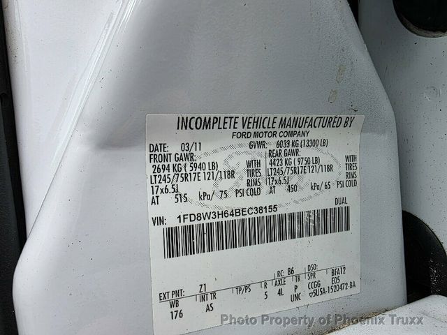 2011 FORD F-350 Super Duty DRW SUPER DUTY - 23009556 - 25